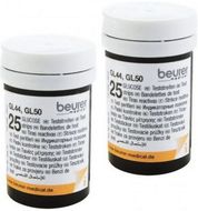 Beurer Testovací proužky ke glukometru, GL 44/GL 50, 2 x 25 ks