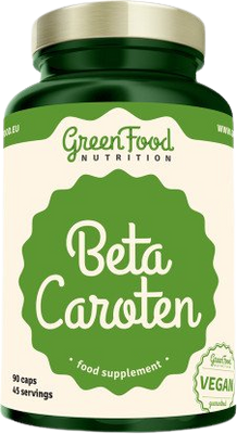 GreenFood Nutrition Beta Caroten 90 kapslí