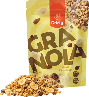Grizly Granola banana choco crunch 450 g