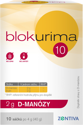 Blokurima 2 g D-manózy sáčky 10 ks