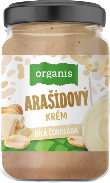 Organis Arašídový krém s bílou čokoládou 920 g