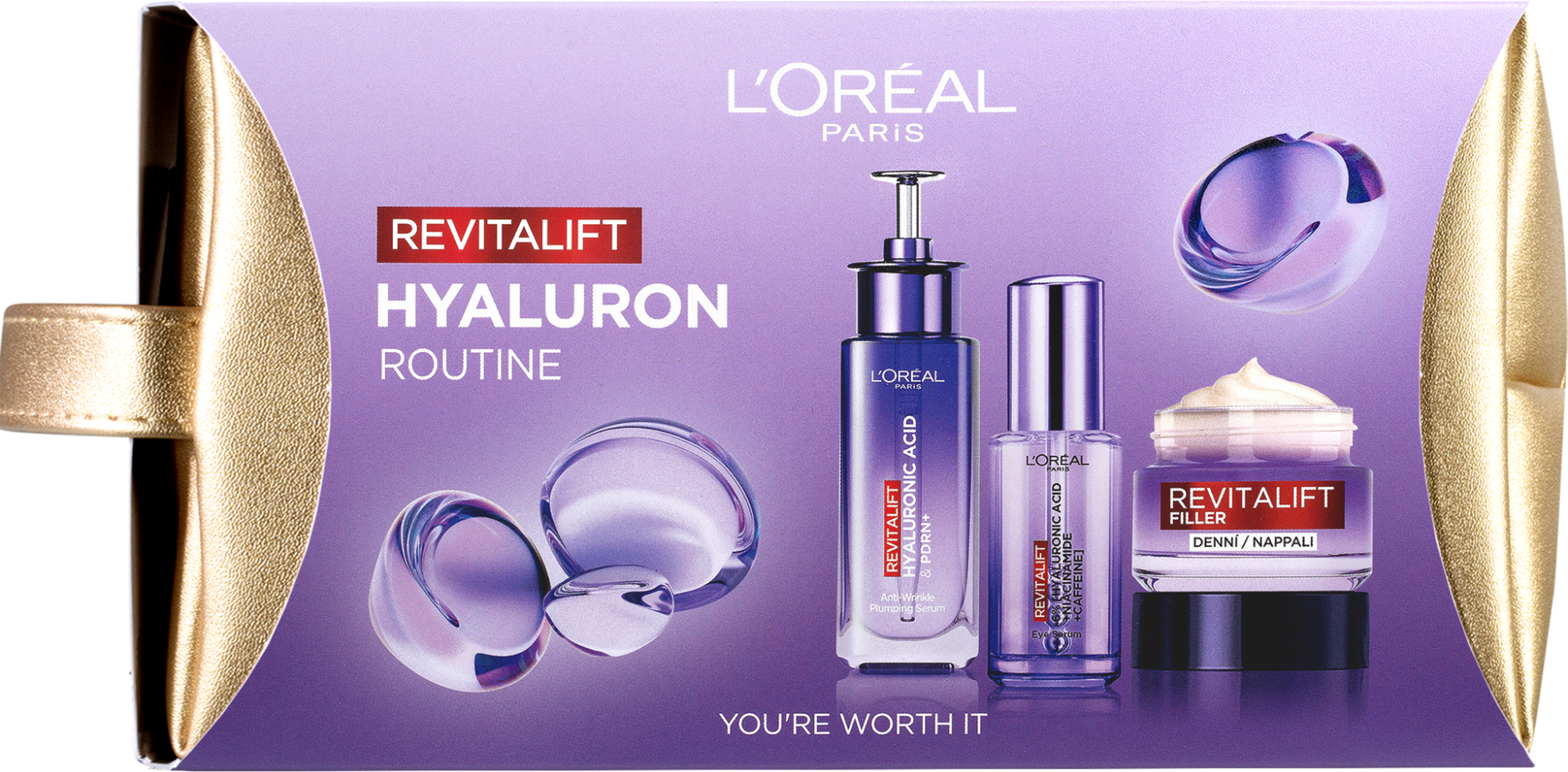 L'Oréal Paris OAP RVTL FILLER + pouch BOX 15 XM26