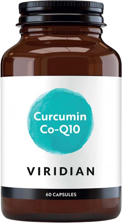 Viridian Kurkumin a Koenzym Q10 60 kapslí