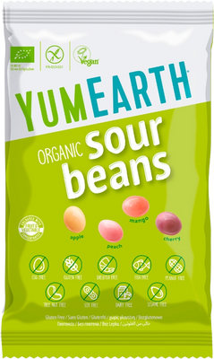 YumEarth BIO Kyselé želé - Mix příchutí 50 g