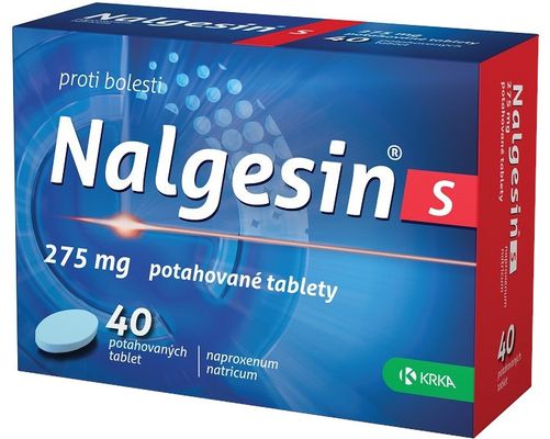 Nalgesin S 275 mg potahované tablety 40 ks
