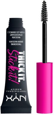 NYX Professional Makeup Thick It Stick It - Řasenka na obočí - 08 Black 7 ml
