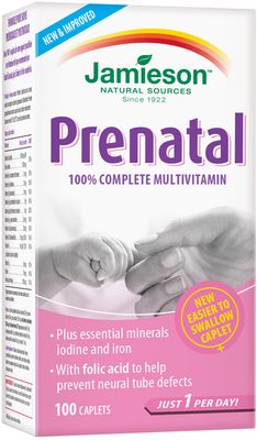Jamieson Prenatal multivitamín 100 tablet