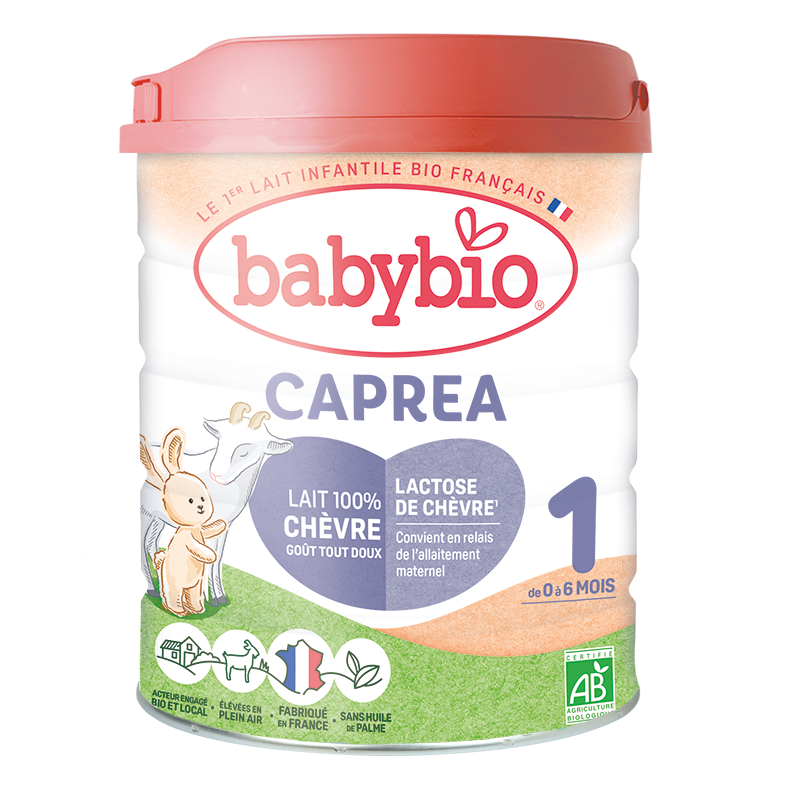 BABYBIO CAPREA 1, kojenecké bio mléko, sušené mléko