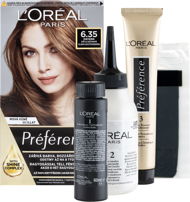 L'Oréal Paris Barva na vlasy Récital Préférence - Odstín: 6.35/A3 Havane