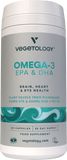 Vegetology Omega-3 - EPA a DHA + vitamín D3 60 kapslí
