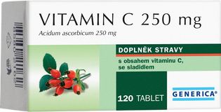 Generica Vitamin C 250 mg 120 tablet