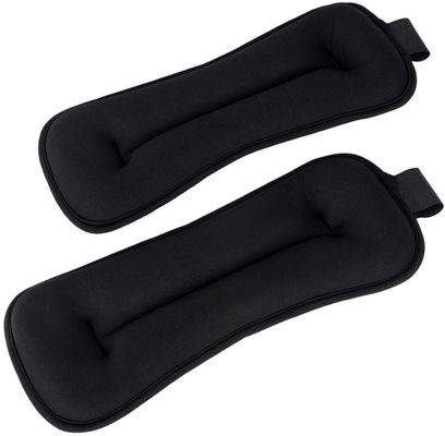 Acra Závaží na zápěstí/kotníky černá 2 x 2 kg