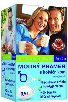 Herbex Modrý pramen s kotvičníkem sáčky 20 ks