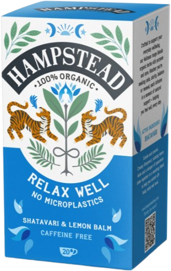 Hampstead Tea BIO Bylinný čaj pro zklidnění a relaxaci 20 sáčků