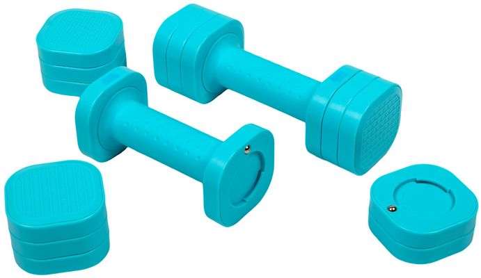Acra Nastavitelná činka LADY 2 x 2.26 kg