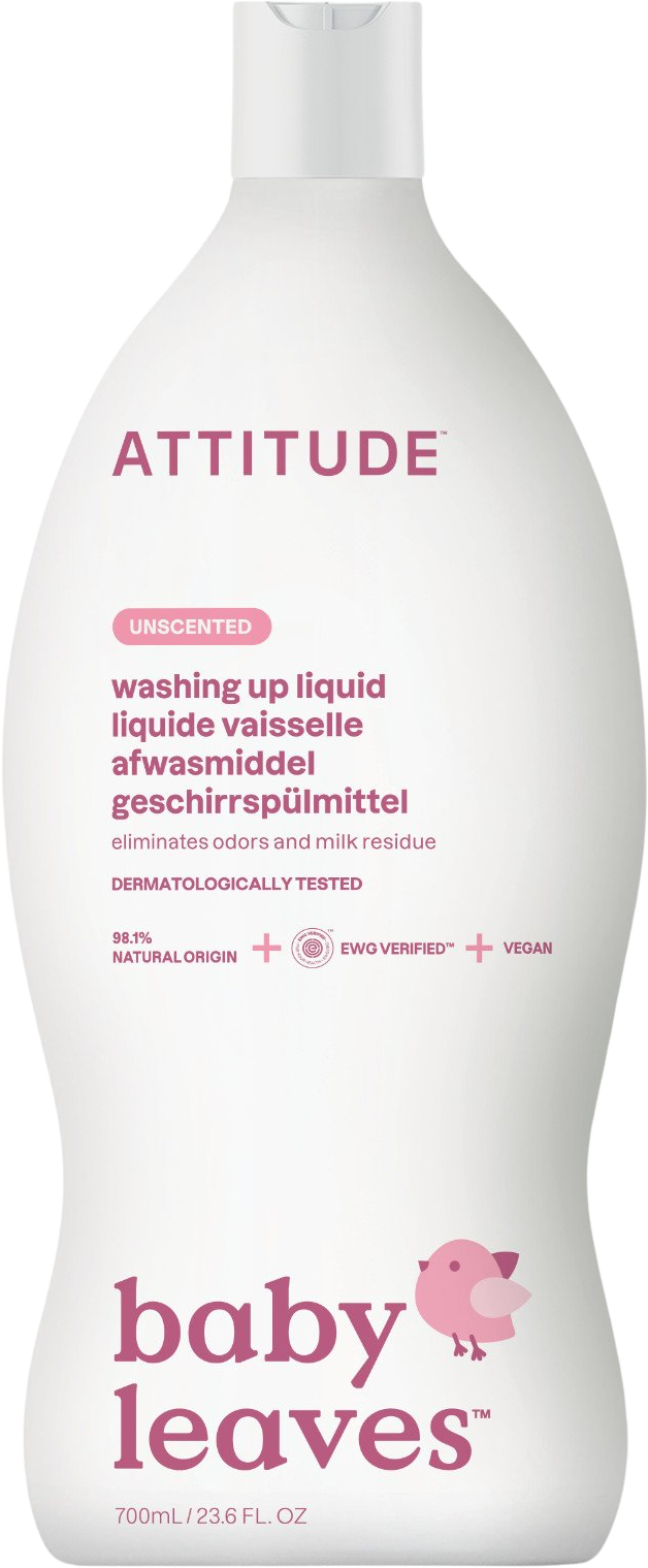 Attitude Prostředek na mytí nádobí bez vůně 700 ml