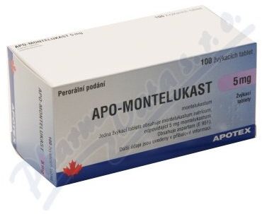 Apo-Montelukast 5mg por.tbl.mnd.100x5mg