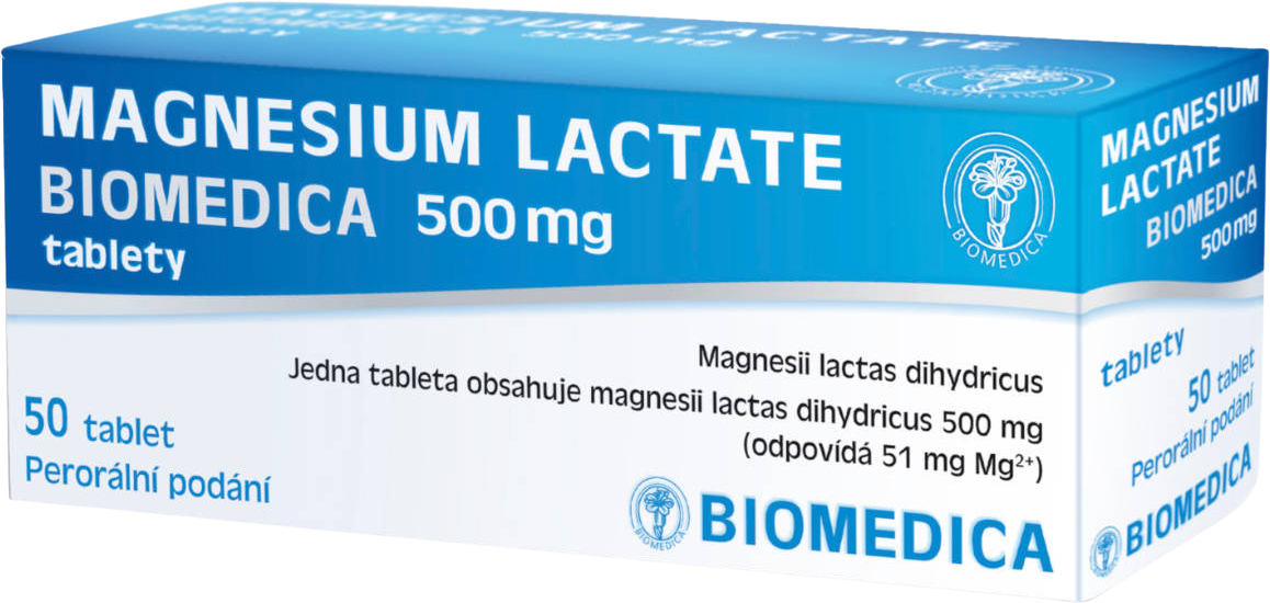 Biomedica Magnesium lactate 500 mg 50 tablet