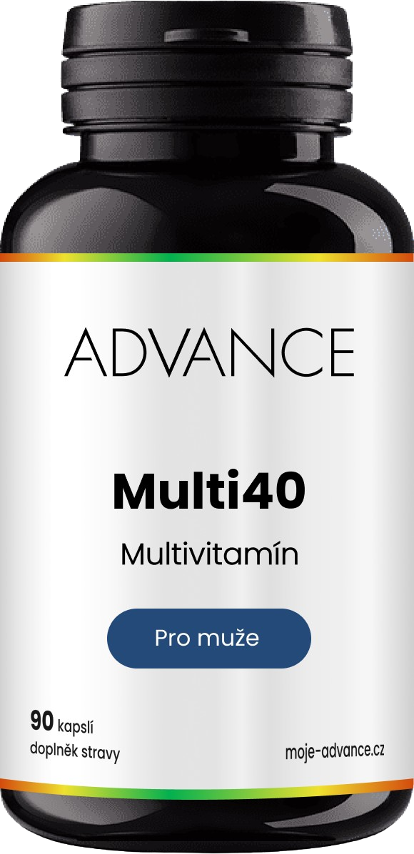 ADVANCE Multi40 pro muže - multivitamín 90 kapslí