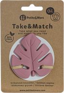 Petite&Mars Kousátko silikonové Dusty Rose 0m+