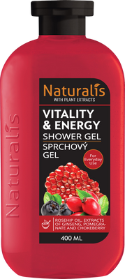 Naturalis Sprchový gel Vitality & Energy 400 ml
