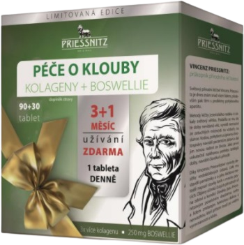 Priessnitz Péče o klouby Kolageny+Boswellie 120 tablet