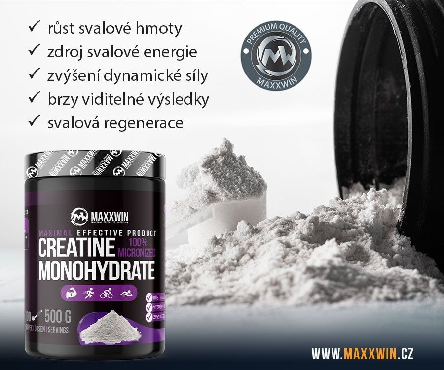 Maxxwin 100% Creatine Monohydrate 500 g