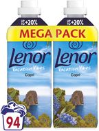 Lenor Aviváž, Capri, 94 praní, 2 x 987 ml