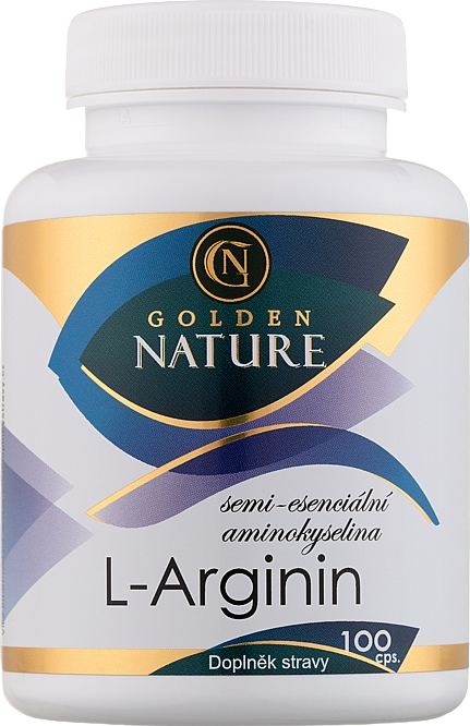 Golden Nature Arginin 100 kapslí