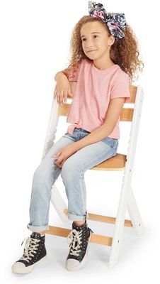 Kinderkraft Židlička jídelní Enock Wooden