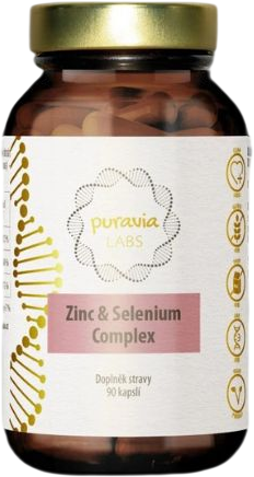 Puravia LABS Zinek & Selen Komplex 60 kapslí