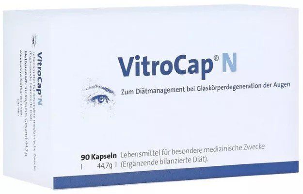 VitroCap®N Válogatott mikrotápanyagok a szemedért 90 kapszula