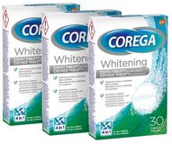 Corega Tablety Whitening 3 x 30 ks