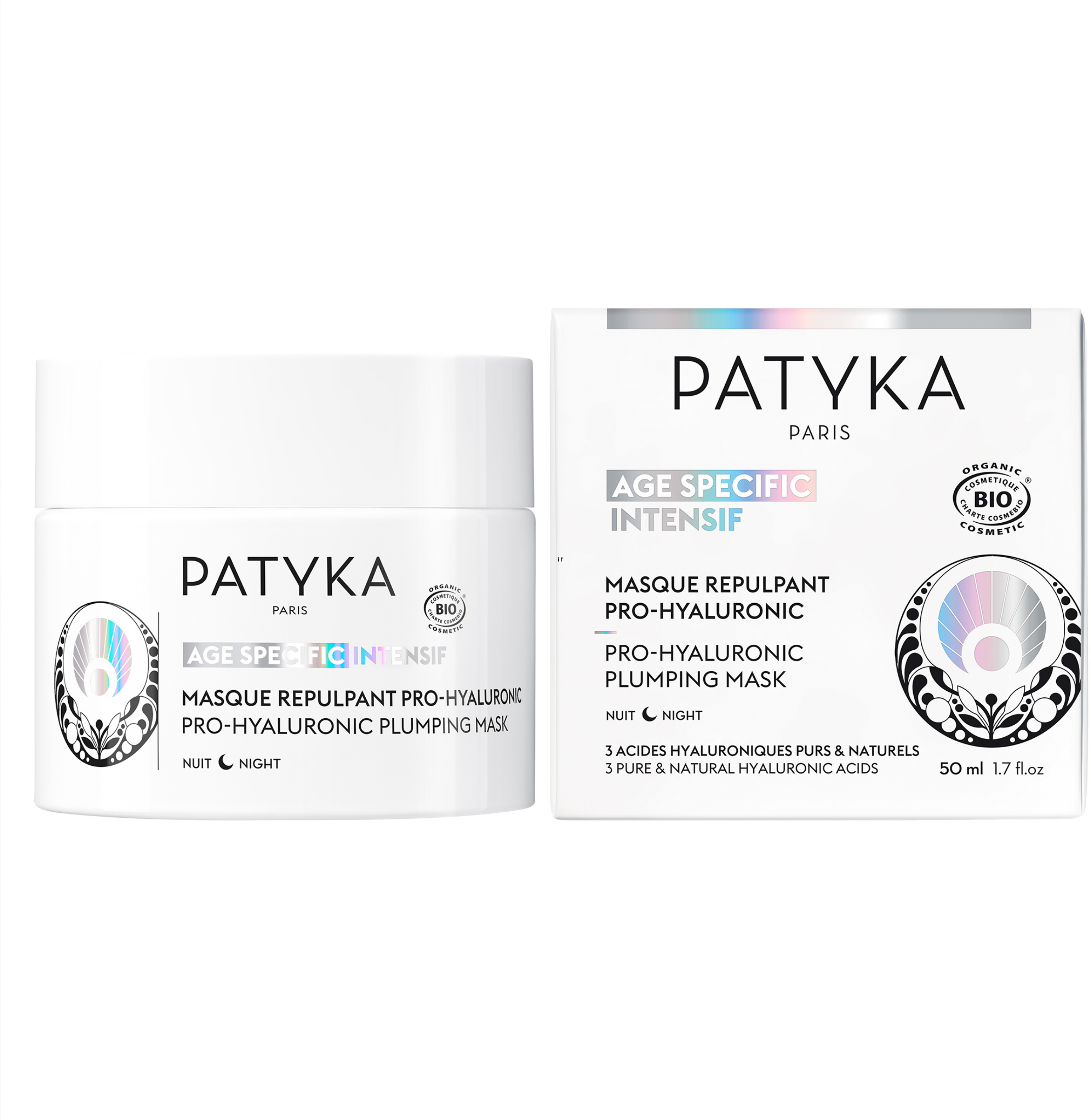 Patyka Pro-hyaluronová vyplňující pleťová maska 50 ml
