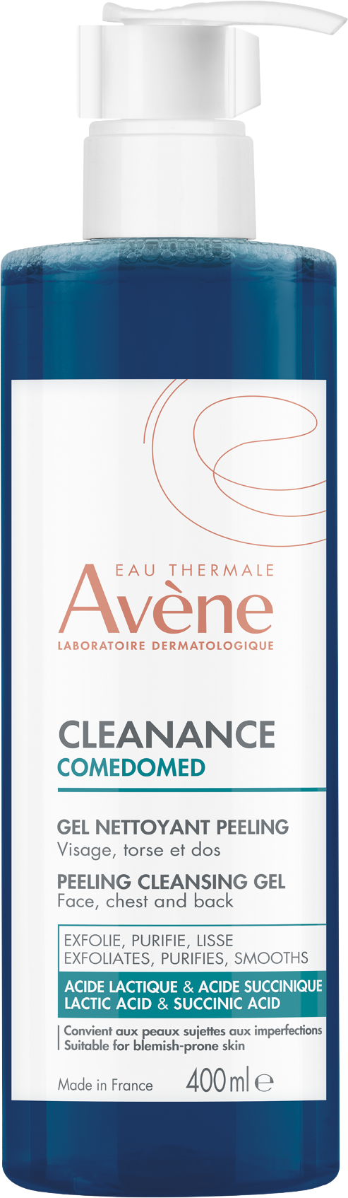 Avène Cleanance ComedoMed Peelingový čistící gel 400 ml
