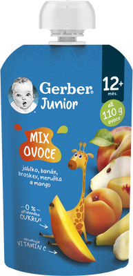 Gerber Junior kapsička Mix ovoce 110 g