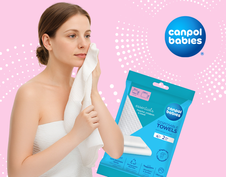 Canpol babies Hygienické jednorázové ručníky set 2 ks