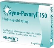 Gyno-pevaryl 150 mg, vaginální čípky 3 ks