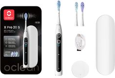 Oclean X Pro 20 S White pouzdro a sonický kartáček, bílý