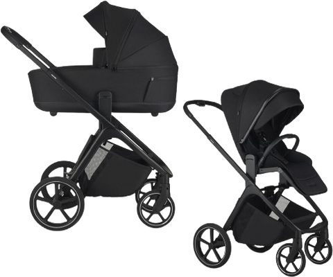 Easywalker Kočárek kombinovaný Zoey Pure Black