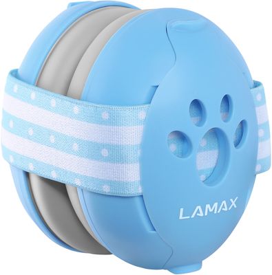 LAMAX BabyMuffs1 Blue Protihluková sluchátka