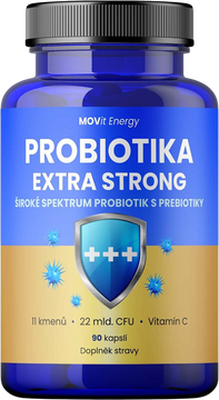 MOVit Energy Probiotika EXTRA STRONG 90 kapslí