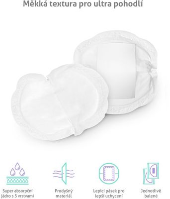 TrueLife Nutrio Breast Pads Classic 50 ks