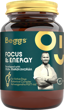 Beggs Focus and Energy developed with Marek Dvořák 60 kapslí
