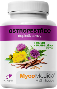 MycoMedica Ostropestřec Vegan 90 kapslí