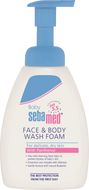 Sebamed dětská mycí pěna na obličej a tělo 400 ml