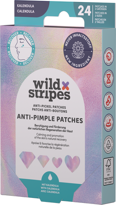 Wild Stripes Anti-Pimple Patches Diamond Recover náplasti na pupínky 24 ks