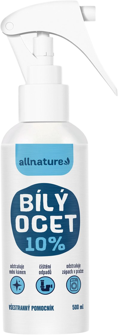 Allnature Bílý ocet 10% 500 ml