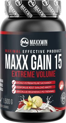 Maxxwin Maxx gain 15 vanilka 1500 g