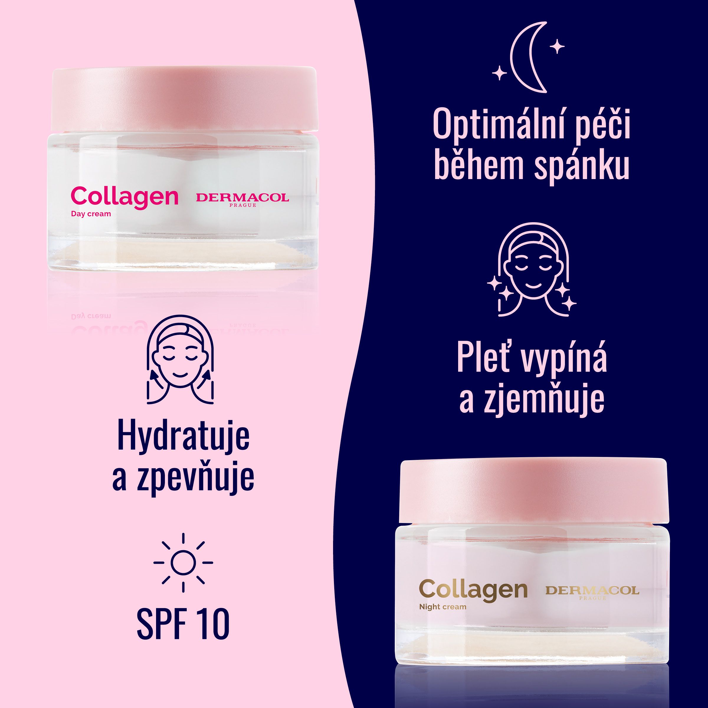 Dermacol Collagen Denní krém 50 ml